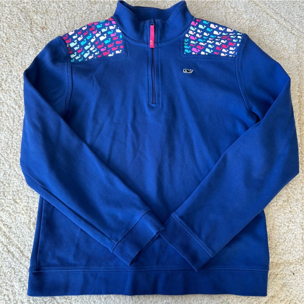 Vineyard Vines Quarter Zip - Girls Large